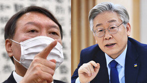 차기 대선 가상대결…이재명 45.9% 윤석열 30.6%