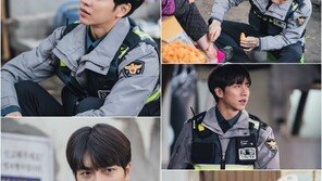 ‘마우스’ 이승기, 동네 순경 완벽 변신…첫 촬영 스틸 공개