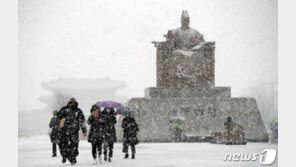 “서울 눈, 오후 1시경까지…그치면 토요일까지 한파”