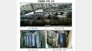 가짜명품·담배·시계…88억원 규모 ‘마구잡이 밀수’ 적발