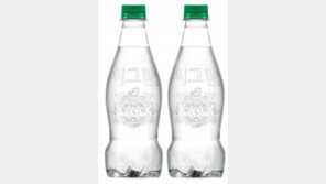 한국코카콜라, 라벨 없는 투명 탄산음료 페트병 도입… “재활용률↑·플라스틱↓”