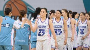 삼성생명, 박혜진 부상으로 빠진 우리은행 제압