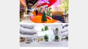 창문 달고 안내로봇… 백화점 틀을 깨다