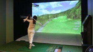 골프존서 연습한 코스, 실제 예약 몰려 대박 
