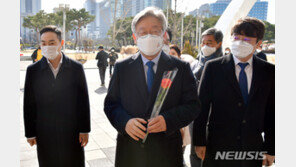 이재명, 광주서 1박2일 조용하게 호남민십 잡기