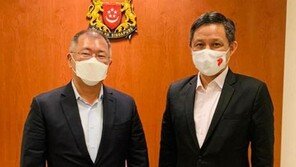 정의선, 싱가포르 총리와 ‘미래 모빌리티’ 논의