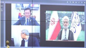 이란측 “동결자금 풀면…” 주장에 송영길 “분리 입장 재확인”