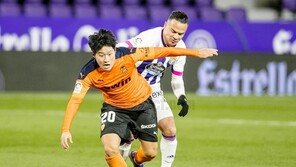 ‘이강인 16분’ 발렌시아, 엘체에 1-0 승리