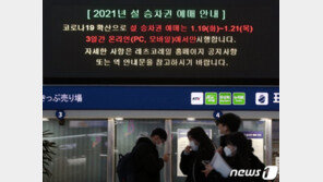 “설에는 꼭 가겠다고 했는데”…거리두기 현 단계 유지 가능성 커