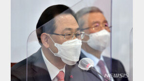 주호영 “文, 특검 실시해달라…왜 北에 원전 지어주려 했나”