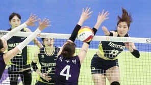 현대건설, 승부는 5세트에… 흥국생명 상대 극적인 역전