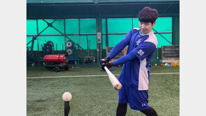 5kg 불린 삼성 김지찬 “힘 붙은 게 느껴져요”