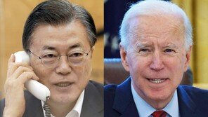 靑 “文대통령-바이든, ‘한·일 관계 개선 중요’ 의견 같이 해”