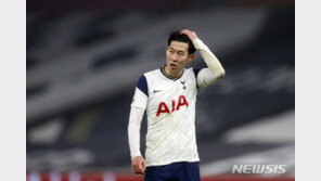 손흥민도 토트넘도 무기력…SON은 평점 6.6