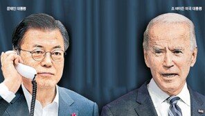文 “한반도 비핵화 공동 노력”에 바이든 “양국 같은 입장이 중요”