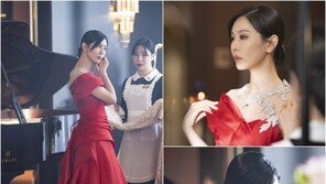 ‘펜트하우스2’ 김소연, 더 독하고 강렬해진 악녀…고혹적 레드 드레스