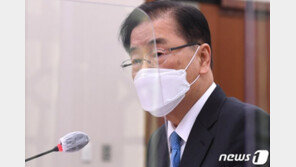 남북 ‘살얼음판’인데…정의용 “어느 때보다 평화 일상화”