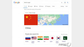 구글 “김치의 기원은 중국”…동해→일본해 이어 또 왜곡 ‘부글’