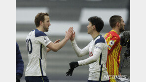 케인 돌아오니 살아난 손흥민…평점 7.8점 2위