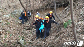 오랜만에 고향 간 60대 산에서 길잃어 실종…이틀만에 구조