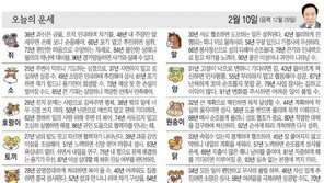 [오늘의 운세/2월 10일]