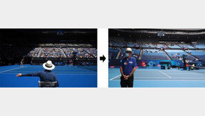 ‘백색선 신경전’ 코트선 옛얘기 