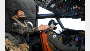 해군 참모총장, 해상초계기 지휘 비행…동해 경계 점검