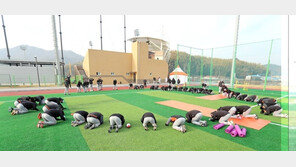 “복 많이 받으세요”…한화 선수단, 코치진에 단체 세배