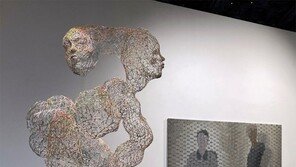 실격한 인간, 철사와 유채화로 표현해보면…