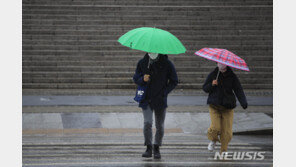 [날씨]전국 대부분 지역에 비…낮 기온 떨어져 ‘쌀쌀’