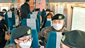 80일만의 휴가… 들뜬 장병들