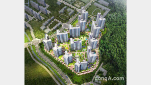 더샵 오포센트리체, 경기 광주지역 최초 ‘단지 내 수영장’ 조성