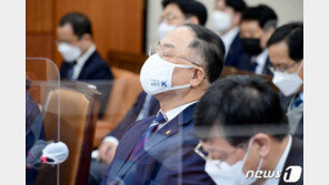 “與서 얻어터지고 분풀이냐?” 김태흠 발언에…홍남기 ‘발끈’