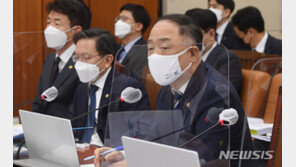 野 “여당서 얻어터지고 분풀이” vs 홍남기 “그렇게 말씀 말라”