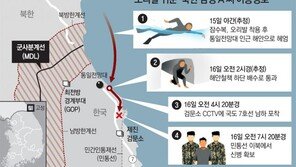 [단독]軍, 오리발 귀순 포착 1시간반 지나 현장 도착
