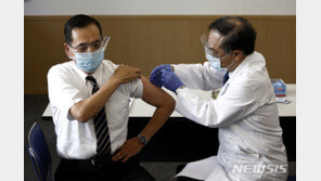 日백신 접종 첫날 125명 접종…19일부터 간사이지역도 시작