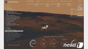 “화성에 무사히 착륙했다”…美 나사(NASA) 본부에서 터진 환호성