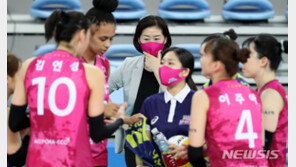 흥국생명 박미희 감독 “분위기 끌어올리는게 우선”