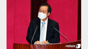 홍준표 “부산은 가덕도특별법 힘 합쳐 처리, TK는 모래알”