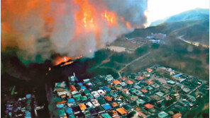 안동 주택가 옆 산불에 주민 대피… 건조한 날씨 속 곳곳 화재