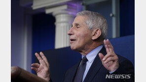 파우치 “내년에도 마스크 착용 필요? 그럴 수도”