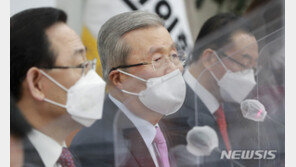 김종인 “국민 위로지원금? 文, 재정 개념 이해하는지 의아”