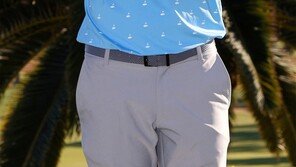 ‘우상’ 우즈에게 우승 트로피 받은 호마