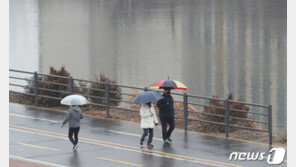 [날씨]아침 쌀쌀 낮은 포근… 충청·남부·제주엔 비