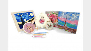 ‘내가 만드는 즐거움’…집콕으로 즐기는 DIY 키트 인기