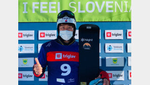 스노보드 알파인 김상겸, 세계선수권 4위…역대 최고 성적