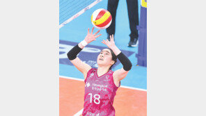 흥국생명 백업 세터 김다솔의 무거워진 어깨