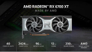 AMD, RDNA 2 기반 그래픽 카드 '라데온 RX 6700 XT' 공개