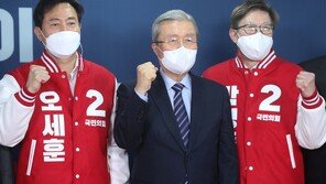 김종인 “野여론조사에 실망 안해…48 대 12 선거도 뒤집어”