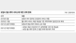 규제 완화 훈풍에… 보험사 “블루오션 ‘헬스케어’ 잡아라”